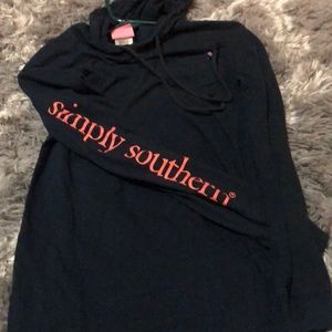 simply southern shirt with hood